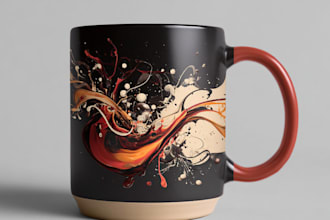 do trendy coffee mug design for your pod business