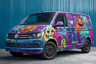 design a professional wrap for your car, bus