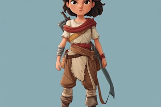 make 2d game character, sprite sheet, animation