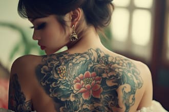 custom japanese tattoo art for unique ink
