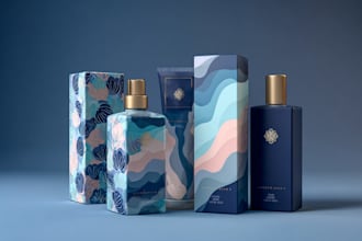 create organic product packaging or label design