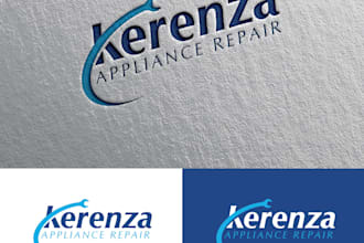 design marathon and home repairing, appliance logo