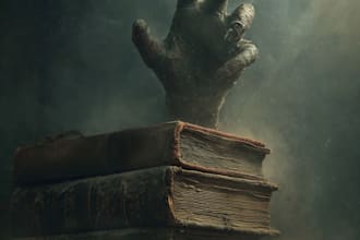 create a fantasy book cover