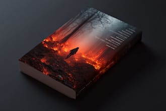 do fantasy book cover design, thriller book cover