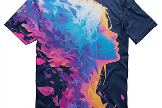 make vintage retro tshirt design for you