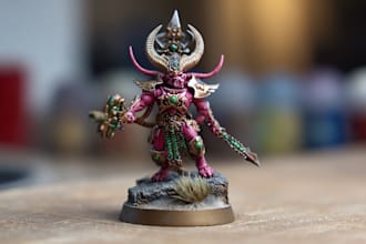 paint your warhammer 40k, sigmar and dnd miniatures