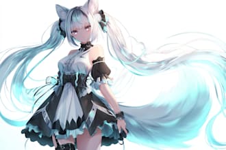 draw your anime girl original original or fanart