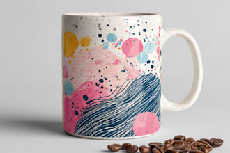 draw a mug or coffee mug design