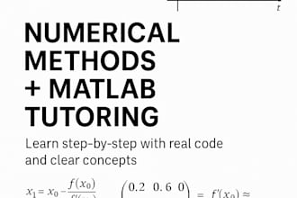 tutor numerical analysis with matlab