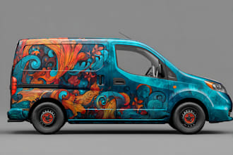 do vehicle wrap, signage magnet decals and livery