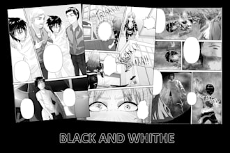create page manga or comic
