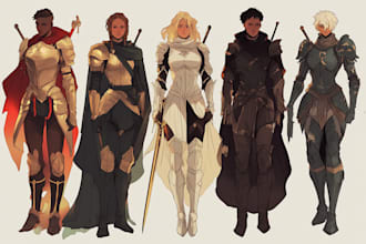 create amazing  dnd character for you