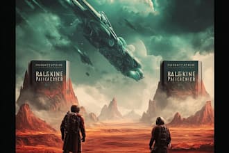 do a fantasy sci fi character art with amazing quality
