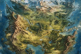 make an amazing world or regional custom fantasy map
