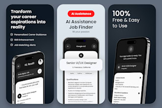 job portal app, job board app, job interview app, ai interview app, job app