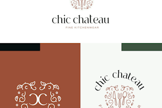 do modern high quality kitchenware logo design