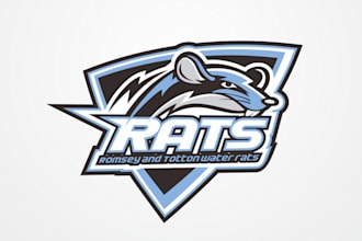design a professional boat, shoot, rat logo within 12 hours