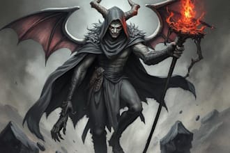 create concept art, illustration,monster art, horror art