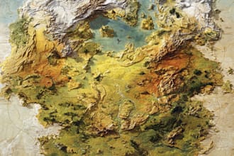 do fantasy vector map design game world dnd map for you