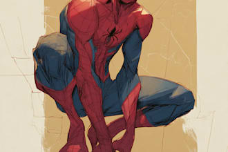 draw comic book art, comic book illustration