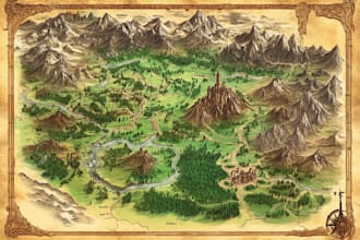 create fantasy maps and city maps