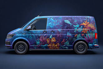 design racing car, livery racing car and sports car wrap