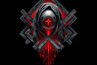 design unique fantasy cyberpunk horror logo for games books and music art