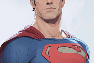 draw comic book illustration with comic book illustrator
