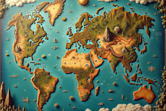 make an amazing world or regional custom fantasy map