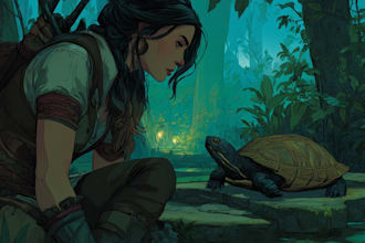 draw concept art, comic art and fantasy illustrations of