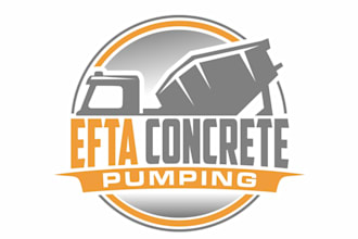 design mortgage plumbing and construction concrete logo