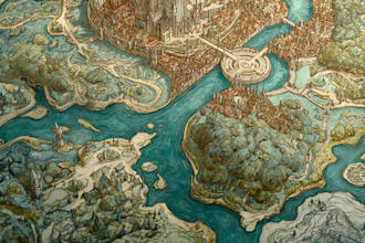 do your fantasy city map