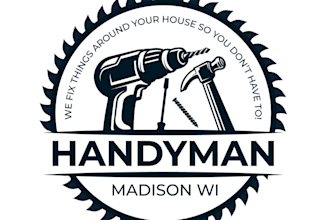 do modern professional handyman logo desgin