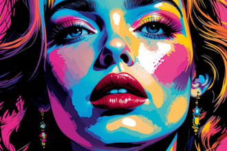 make your photos into wpap pop art