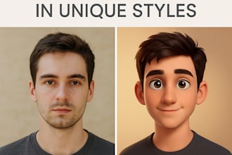 create unique ai photo edits in new and trendy styles