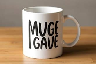 make brilliant mug, tumbler design