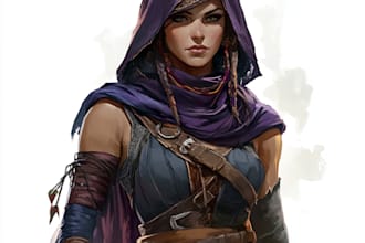 draw your d and d character and oc