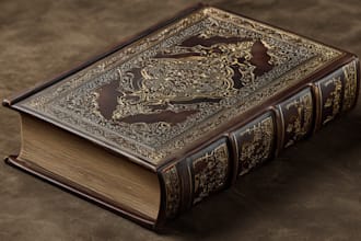 make a  cover design and KDP print book cover design