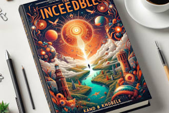 design incredible kindle paperback book cover design