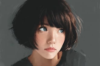 paint a digital portrait