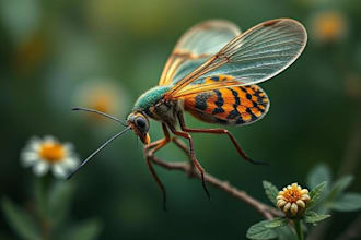 draw high quality animal, insect, and botanical art
