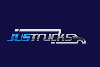 do a professional transport, logistics, and trucking logo