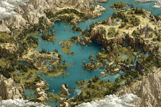 do fantasy dnd map campaign map cartography world city map