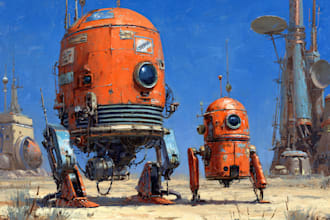 character, mech, spaceship, weapon or environment sci fi