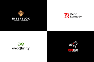 do modern minimalist business logo design for you