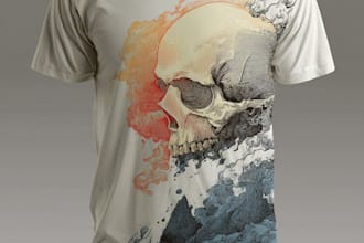 design an amazing fishing tshirt