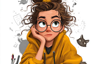 create the most fascinating doodle art illustration
