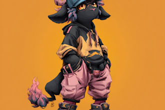 do cute furry art