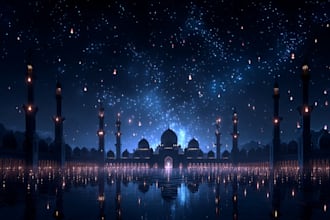 create detailed ai islamic and muslim images using mid journey