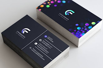 modern and professional business cards design